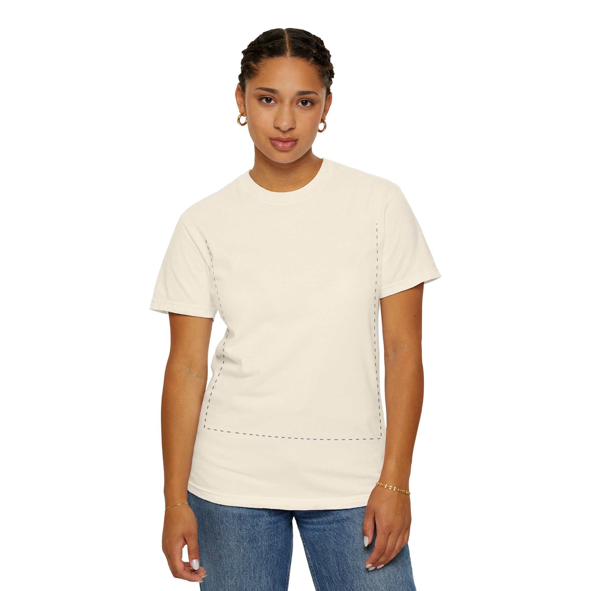 Garment-Dyed Unisex T-Shirt – Soft & Stylish Casual Wear
